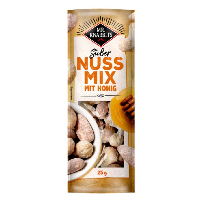 Mr. Knabbits Sweet Nut Mix with Honey Mr. Knabbits Sweet Nut Mix with Honey
